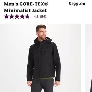 Marmot GORE-TEX Minimalist Rain Jacket like New